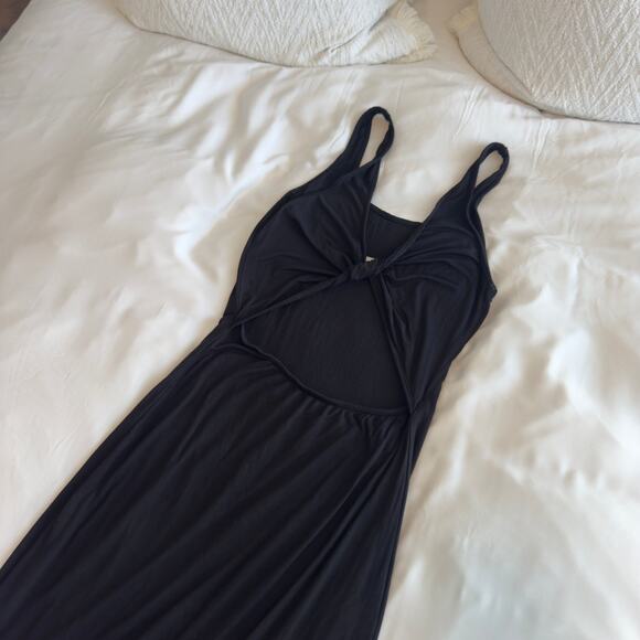 Gentle Fawn Larissa Twist Dress in Black Size Small - Picture 6 of 8